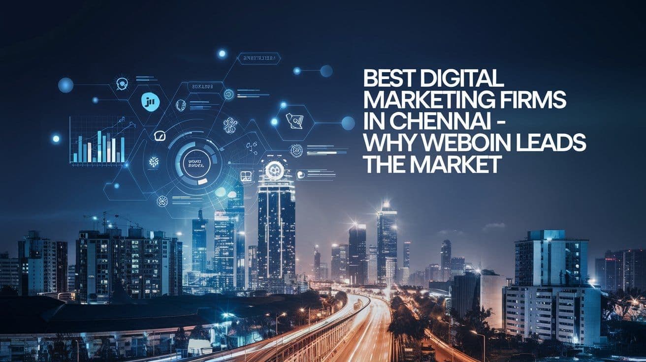 Best Digital Marketing Firms in Chennai – How Weboin Leads