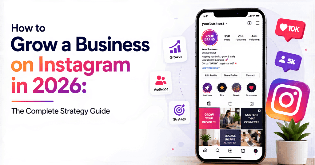 How to Grow a Business on Instagram in 2026 | Weboin Social Media Agency Chennai