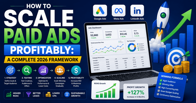 How to Scale Paid Ads Profitably: A Complete 2026 Framework